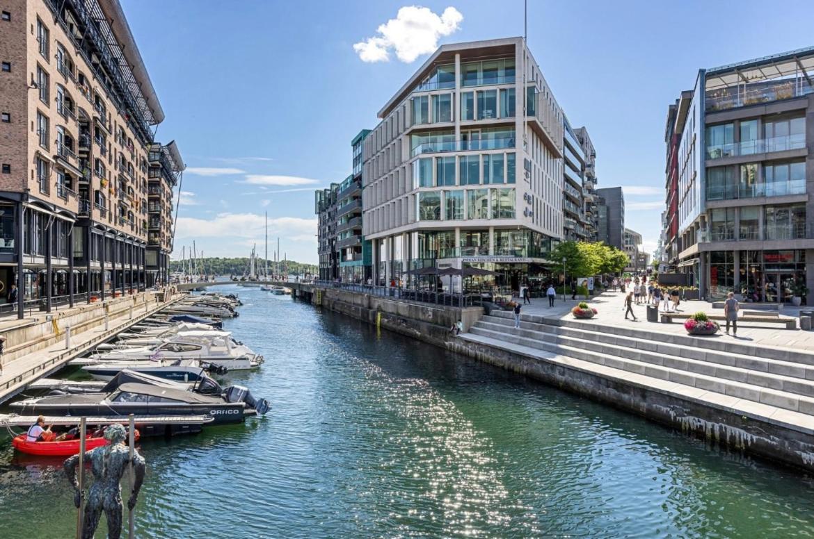 Apartmán Tjuvholmen - Ved Aker Brygge Oslo Exteriér fotografie